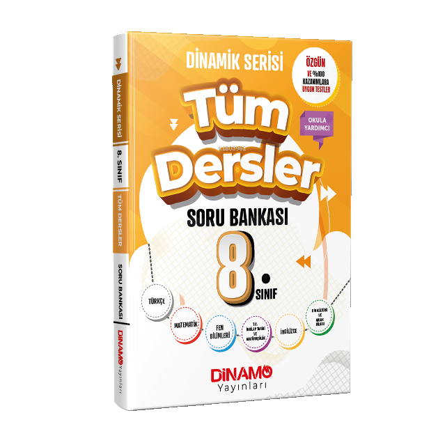  Dinamo 8 Sınıf Tüm Dersler Soru Bankası | Dinamo 8 Sınıf Tüm Dersler Soru Bankası | Kolektif | Ethem Bilici | Dinamo Yayınları (Hazırlık) | 9786057236081 