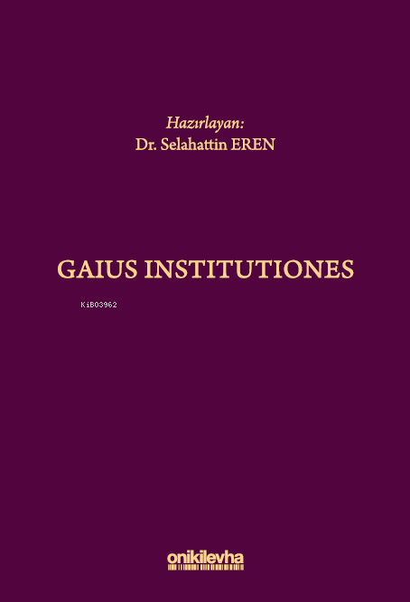 Gaius Institutiones