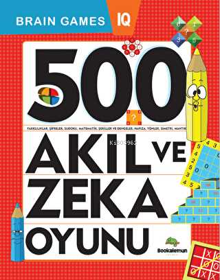  500 Akıl ve Zeka Oyunu | 500 Akıl ve Zeka Oyunu | Furkan Karakaya | Bookalemun Yayınevi | 9786258372106 