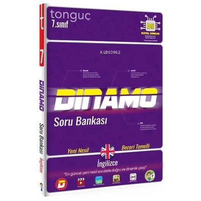  7 Sınıf Dinamo İngilizce Soru Bankası | Kolektif | Tonguç Yayınları | 9786254220135 