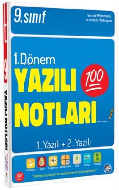 9. Sınıf Yazılı Notları 1. Dönem 1 ve 2. Yazılı
