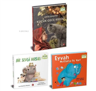 Hayvanları Seviyorum Seti - Organik 3 Kitap