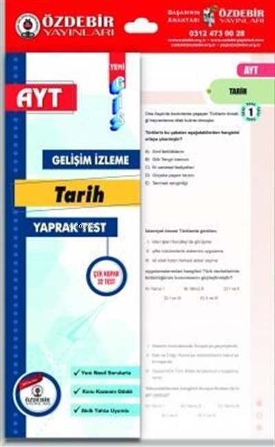 Özdebir AYT Tarih Gis Yaprak Test