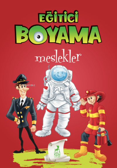 Eğitici Öğretici Boyama - Meslekler