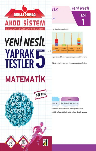 Damla Eğitim Yeni Nesil Matematik Yaprak Testler - 5