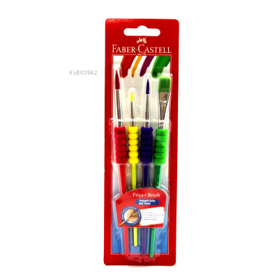  Faber Castell Fırça Seti (Soft Touch) (4 Lü) (Sulu Boya) (No2610 12) (20 Li) | Faber Castell Fırça Seti (Soft Touch) (4 Lü) (Sulu Boya) (No2610 12) (20 Li) | Faber Castell | 6933256630162 