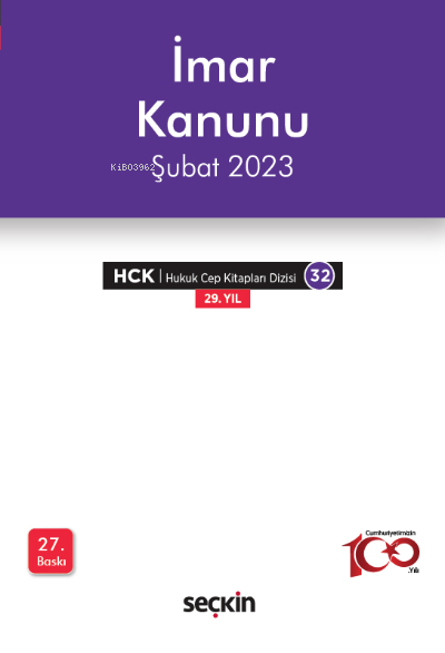  İmar Kanunu | Kolektif | Seçkin Yayıncılık | 9789750283475 | 