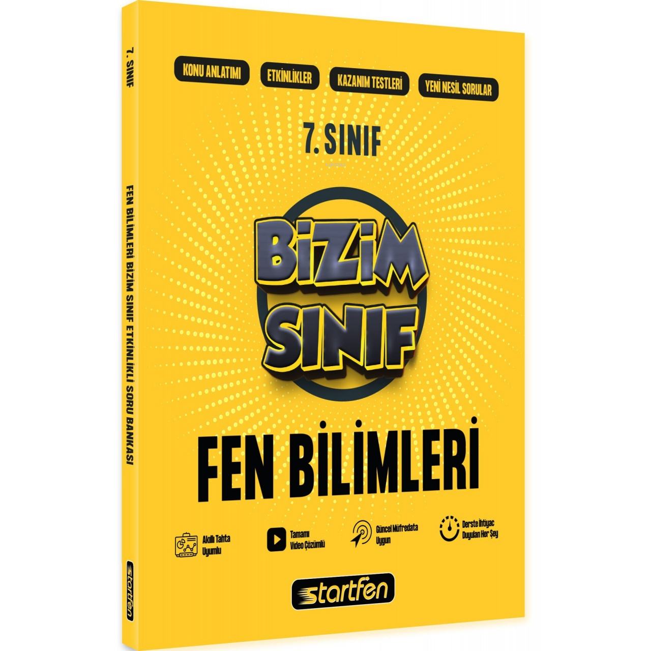 Startfen 7. Sınıf Bizim Sınıf Fen Bilimleri Etkinlikli Soru Bankası