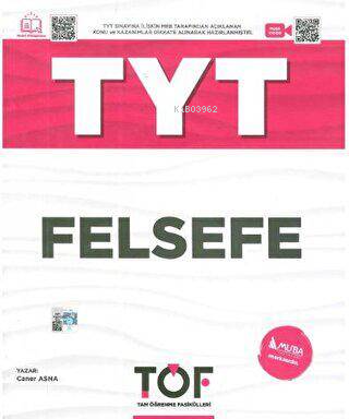  2107 TYT Felsefe TÖF | 2107 TYT Felsefe TÖF | Kolektif | Muba Yayınları | 9789756526842 