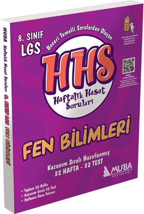 Muba Yayınları 8. Sınıf Fen Bilimleri Haftalık Hasat Soruları