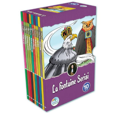  La Fontaine Öyküleri Seti (10 Kitap Kutulu) | Jean De La Fontaine | Maviçatı Yayınları | 9786052940075 | 