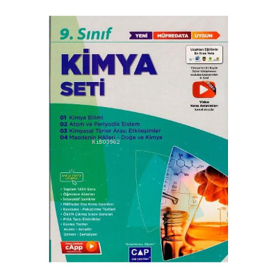  09Sınıf Set Anadolu Kimya 2022 | 09Sınıf Set Anadolu Kimya 2022 | Kolektif | Çap Yayınları | 9786257732529 