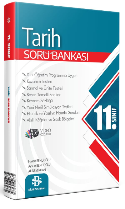 11. Sınıf Tarih Soru Bankası Bilgi Sarmal Yayınları 2023