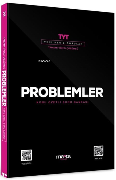 Marka Yayınları TYT Problemler Konu Özetli Yeni Nesil Soru Bankası