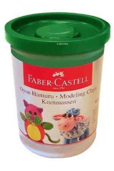  Faber Castell Oyun Hamuru (Tekli) (Koyu Yeşil) (110 Gr) (3+) | Faber Castell Oyun Hamuru (Tekli) (Koyu Yeşil) (110 Gr) (3+) | Faber Castell | 8681241056715 