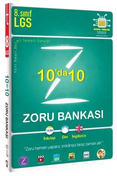 Tonguç 8. Sınıf 10'da 10 Zoru Bankası 2023 Ekim