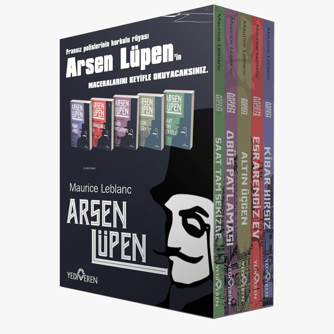 Arsen Lüpen Kutulu 5 Kitap Set