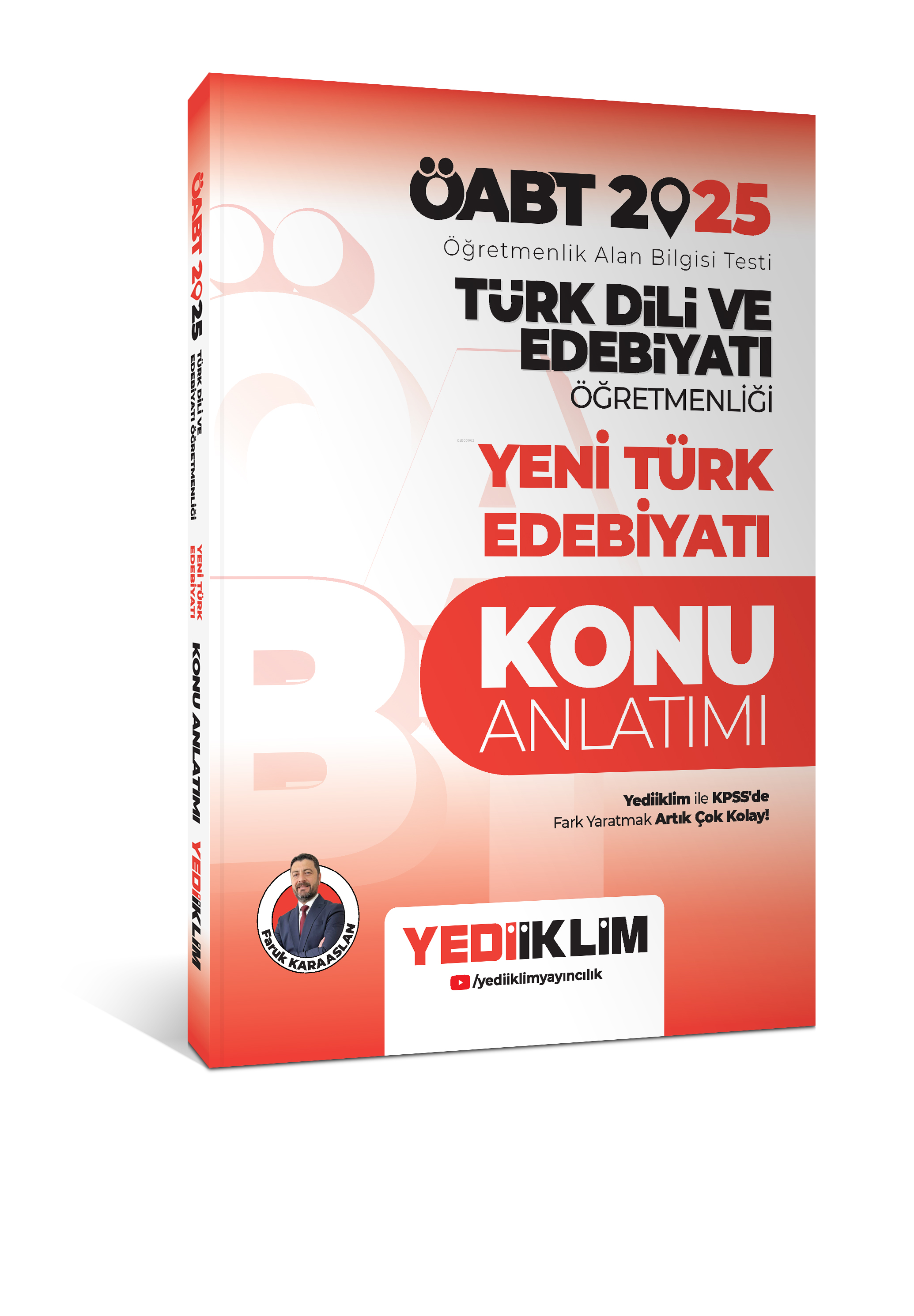 Yediiklim 2025 ÖABT Türk Dili ve Edebiyatı Öğretmenliği Yeni Türk Edebiyatı Konu Anlatım