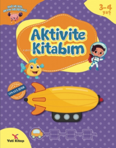 3-4 Yaş Aktivite Kitabı