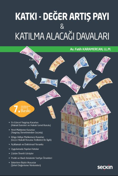  Katkı – Değer Artış Payı & Katılma Alacağı Davaları | Fatih Karamercan | Seçkin Yayıncılık | 9789750275142 | 