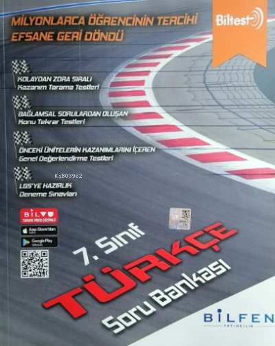 7. Sınıf Biltest Türkçe Sb