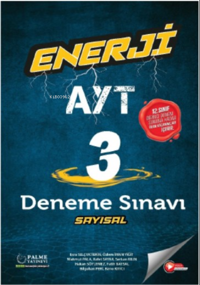 Enerji AYT Sayısal 3 Deneme Sınavı