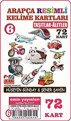 Arapça 06.Taşıtlar ve Aletle / Resimli Kelime Kartları 72-Kart