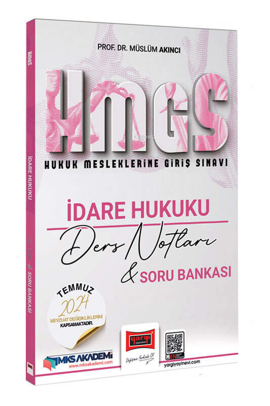  Yargı Yayınevi 2025 Hukuk Mesleklerine Giriş Sınavı İdare Hukuku Ders Notları & Soru Bankası | Yargı Yayınevi 2025 Hukuk Mesleklerine Giriş Sınavı İdare Hukuku Ders Notları & Soru Bankası | Müslüm Akıncı | Yargı Yayınevi | 9786253702427 