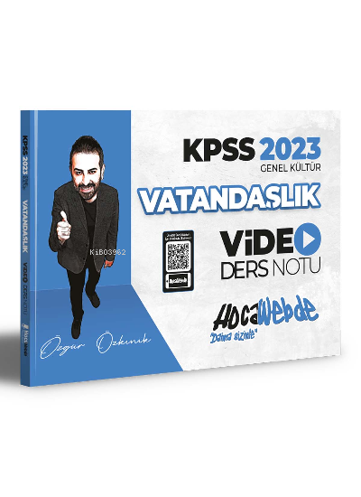 2023 KPSS Vatandaşlık Video Ders Notu | 2023 KPSS Vatandaşlık Video Ders Notu | Özgür Özkınık | HocaWebde | 9786057301130 