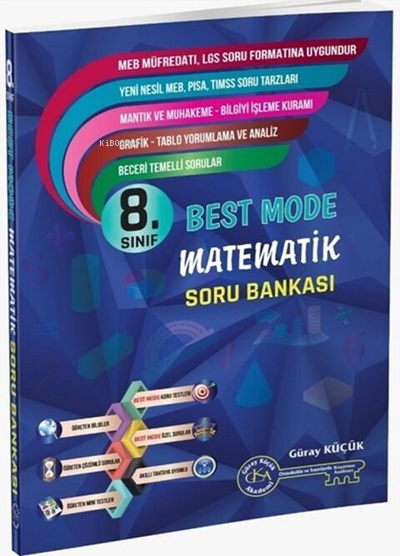  Gür Yayınları 8Sınıf Matematik Soru Bankası | Gür Yayınları 8Sınıf Matematik Soru Bankası | Güray Küçük | Gür Yayınları | 9786057528711 