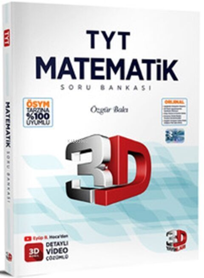 3D Yayınları TYT Matematik Soru Bankası