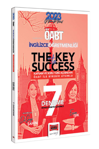  2023 KPSS ÖABT İngilizce Öğretmenliği The Key To Success Tamamı Çözümlü 7 Deneme | 2023 KPSS ÖABT İngilizce Öğretmenliği The Key To Success Tamamı Çözümlü 7 Deneme | Sevgi Şahin | Yargı Yayınevi | 9786254218194 