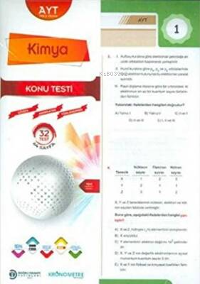  Ayt Kimya Yaprak Test | Ayt Kimya Yaprak Test | Kolektif | Doğru Orantı Yayınları(Hazırlık) | 9786052573037 