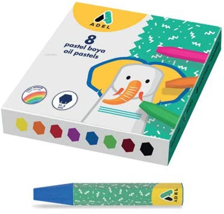  Adel Pastel Boya 8 Renk (Yü) | Adel Pastel Boya 8 Renk (Yü) | Adel | 8681241138763 