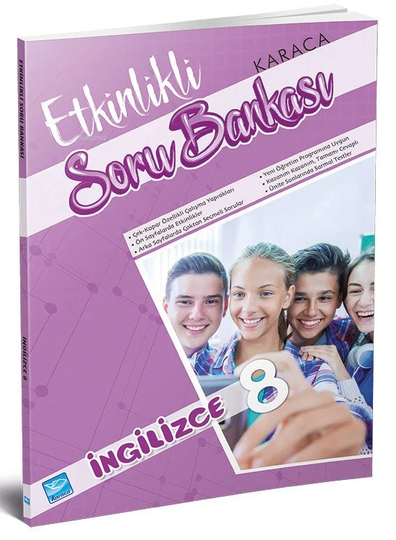  Karaca Eğitim Yayınları 8 Sınıf İngilizce Etkinlikli Soru Bankası | Karaca Eğitim Yayınları 8 Sınıf İngilizce Etkinlikli Soru Bankası | Kolektif | Karaca Eğitim Yayınları | 9786051901725 