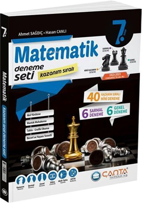 7. Sınıf Matematik Kazanım Sıralı Deneme Seti