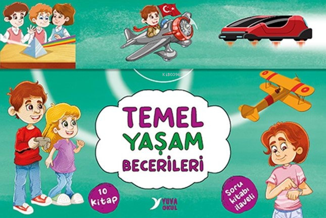 Yuva Okul 3. 4. Sınıf Temel Yaşam Becerileri 10 Kitap