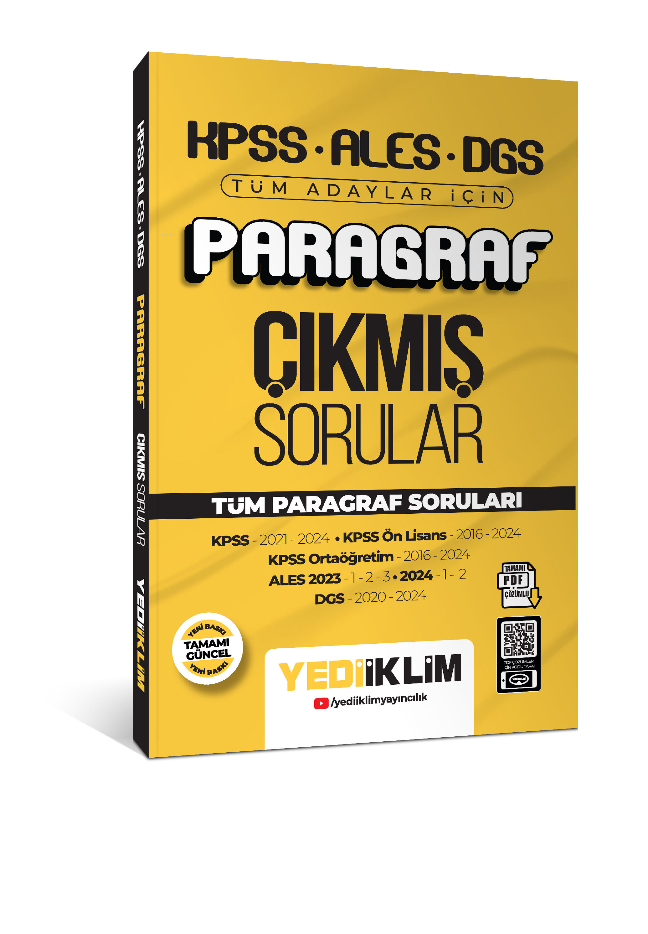 KPSS ALES DGS Tüm Adaylar İçin Paragraf Tamamı PDF Çözümlü Çıkmış Sorular