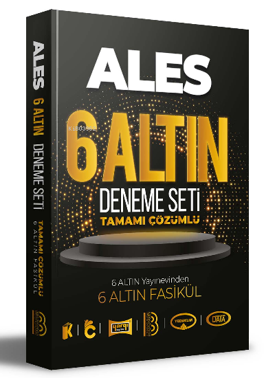  2023 ALES Tamamı Çözümlü 6 Altın Deneme | 2023 ALES Tamamı Çözümlü 6 Altın Deneme | Kolektif | Benim Hocam Yayınları | 9786258161908 