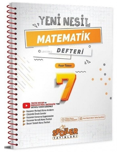 7.Sınıf Yenı Nesıl Matemetık Defterı