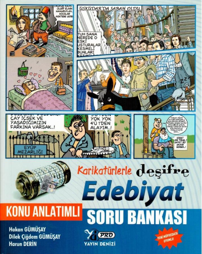  Edebiyat Karikatürlerle Deşifre Pro Konu Anlatımlı Soru Bankası 2022 | Edebiyat Karikatürlerle Deşifre Pro Konu Anlatımlı Soru Bankası 2022 | Kolektif | Yayın Denizi | 9786051974132 