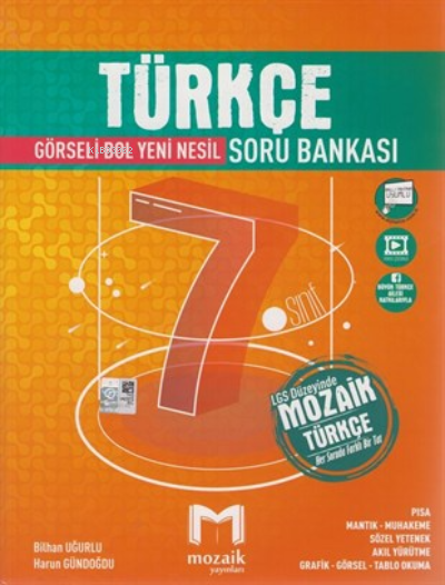 7.Sınıf Mozaik  S.B. Türkçe - 2021