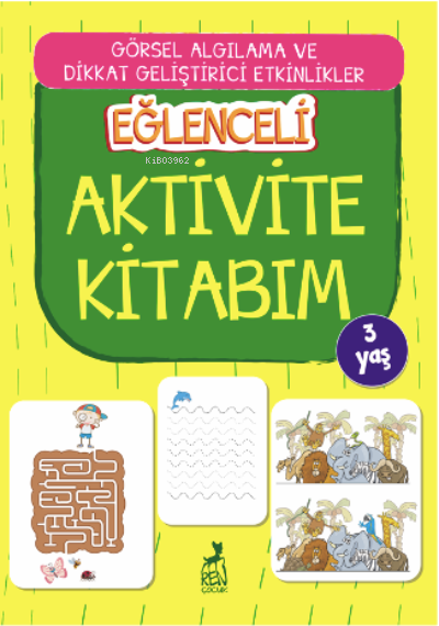 Eğlenceli Aktivite Kitabım 3 Yaş