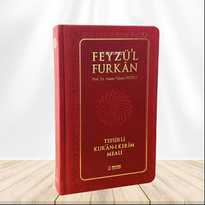 Feyzü'l Furkân Tefsirli Kur'ân-ı Kerîm Meali - Büyük Boy - Ciltli - BORDO