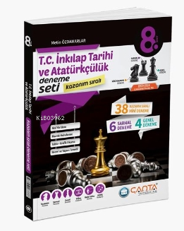 8. Sınıf T.C. İnkılap Tarihi ve Atatürkçülük Kazanım Sıralı Deneme Seti