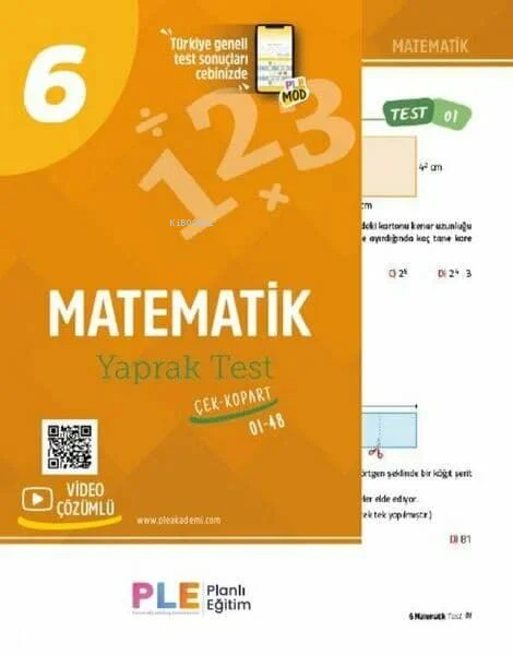 PLE - 6.Sınıf - Matematik - Yaprak Test (1-48)