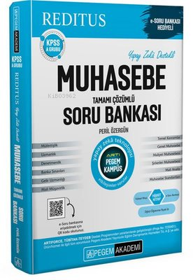 Pegem 2025 KPSS A Grubu Muhasebe Tamamı Çözümlü Soru Bankası