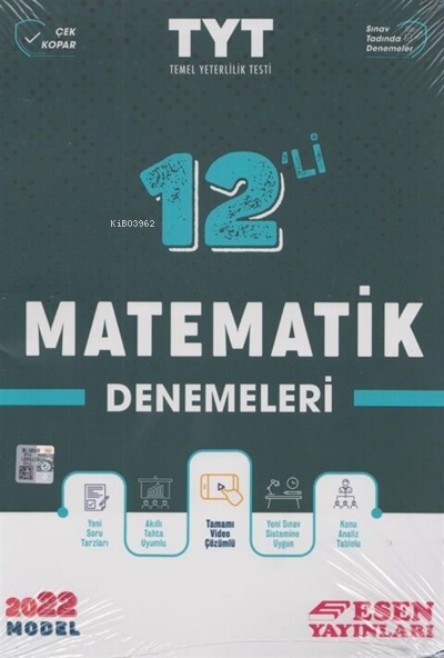 Esen Tyt 12' Li Matematik Denemeleri