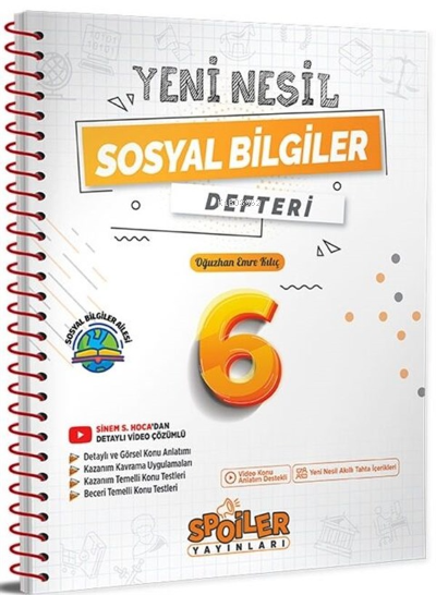 6.Sınıf Yenı Nesıl Sosyal Bılgıler Defterı