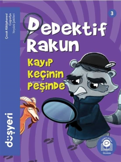  Dedektif Rakun Kayıp Keçinin Peşinde | Aytuna Dirican | Düşyeri Yayınları | 9786057659965 | 